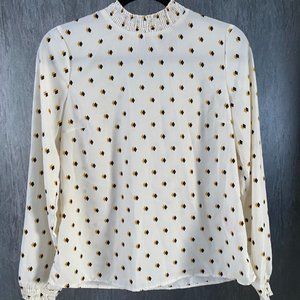 VERO MODA Women's Vmsine L/S Smock Top Blouse